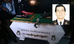 Restos del mayor Luis García Rojas ya descansan en la Cripta de los Héroes