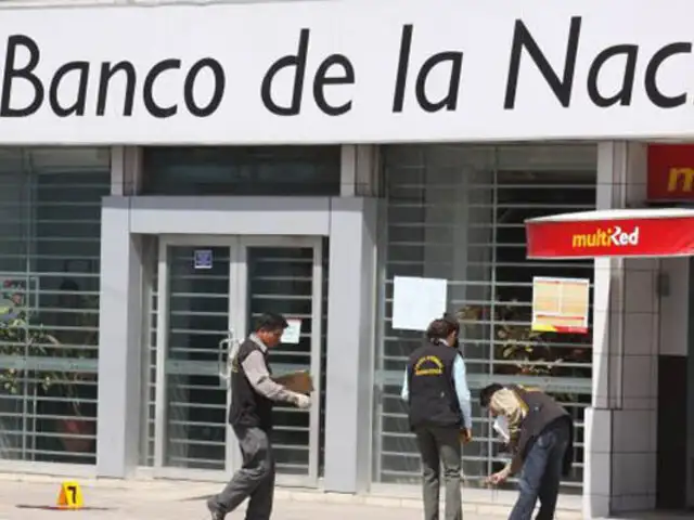VMT: asaltan agencia del Banco de la Nación y se llevan más de 25 mil soles