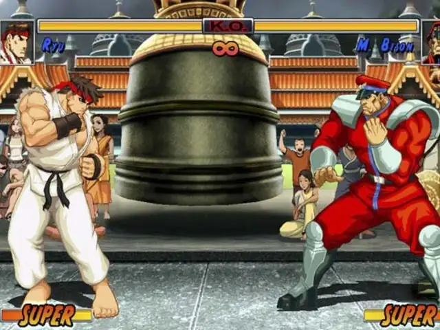 Programa japonés recrea juego de “Street Fighter II”