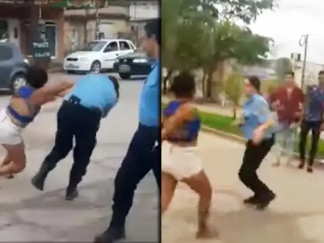 Argentina: mujer policía golpeó a joven durante intervención
