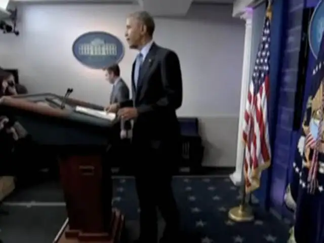 EEUU: Barack Obama brindó última conferencia de prensa