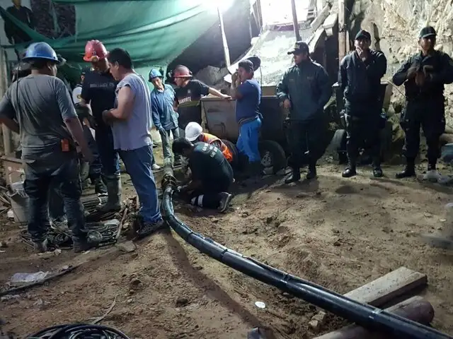 Arequipa: todos los mineros atrapados en socavón ya habrían fallecido