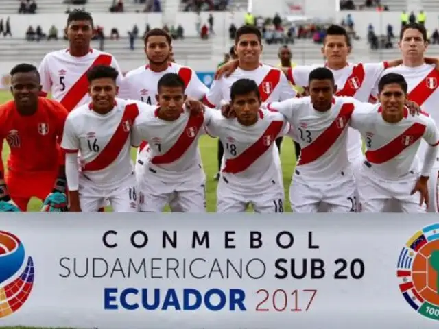 Perú vs. Venezuela chocan hoy por el Sudamericano Sub 20 a las 5 p.m.