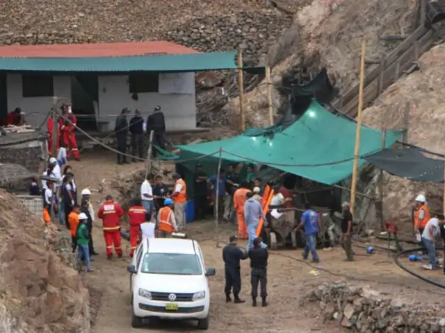 Arequipa: otro huaico cae sobre socavón en la mina Las Gemelas