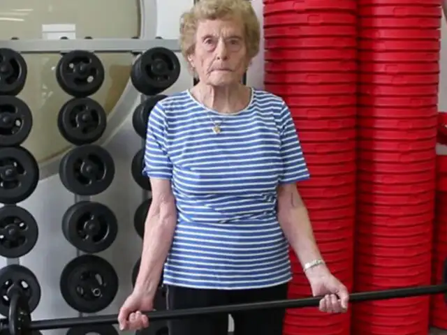 Australia: mujer de 94 años asiste al gimnasio 5 veces a la semana