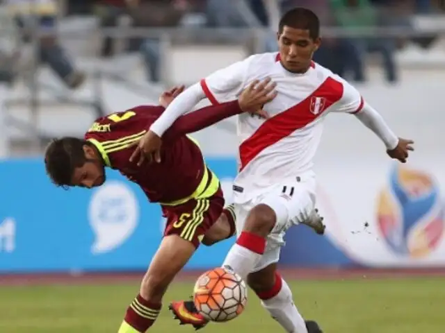 Sudamericano Sub 20: Venezuela logró empatar a Perú en el minuto 88