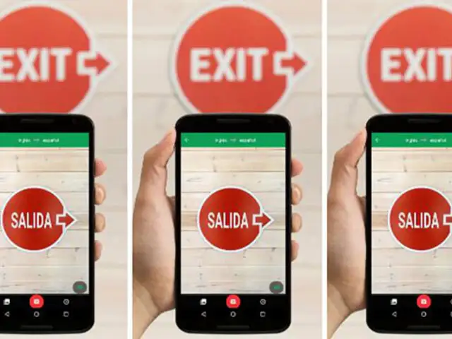 Con esta app podrás apuntar tu teléfono a un texto en otro idioma y tener la traducción al instante