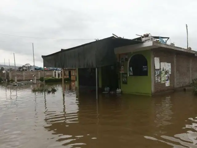 Ica: cientos de viviendas inundadas en San Ildefonso