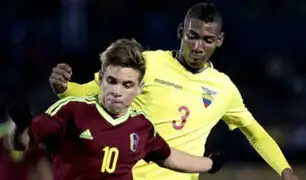 Ecuador cayó 4-2 ante Venezuela por el Sudamericano Sub 20