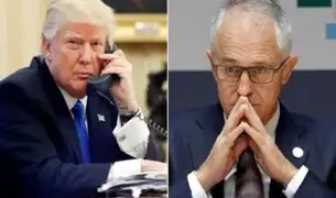 Donald Trump responde duramente a primer ministro australiano