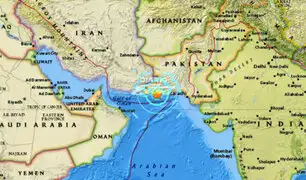 Terremoto de 6,3 grados sacude el suroeste de Pakistán