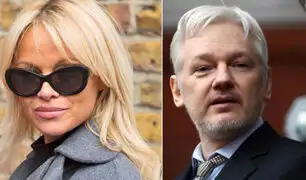 Reino Unido: Pamela  Anderson visita a Julian Assange en prisión