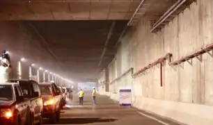 Línea Amarilla: inspeccionaron fisuras reportadas en túnel de proyecto