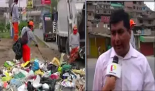 Calles llenas de basura en VMT: nuevo alcalde busca solucionar crisis de limpieza pública