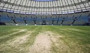 Estadio Maracaná se encuentra abandonado y en mal estado