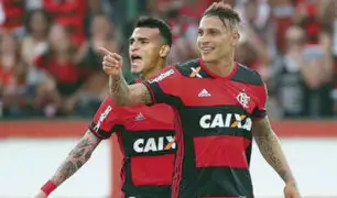 Paolo Guerrero y Miguel Trauco siguen brillando en Brasil