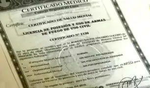 Certificado de Salud del asesino de Independencia era falso