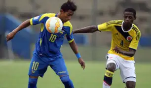 Colombia ganó 2-1 ante Ecuador en el Sudamericano Sub 17
