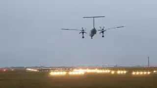 Impactante video de accidente aéreo en pleno aterrizaje  en Ámsterdam