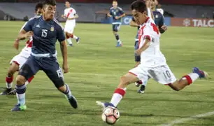 Argentina venció 3-0 a Perú por el Sudamericano Sub 17