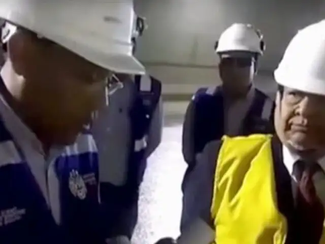 Fiscalía encuentra grietas y fisuras en el túnel del proyecto Línea Amarilla