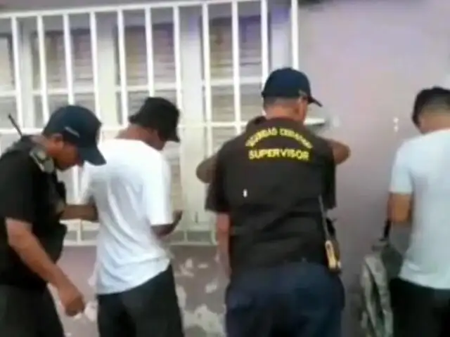 Chimbote: vecinos impiden que consumidor de drogas sea detenido