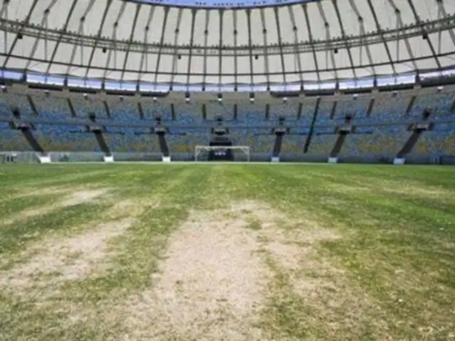 Estadio Maracaná se encuentra abandonado y en mal estado