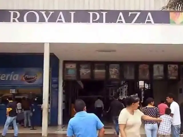 Royal Plaza: público percibe poca seguridad en la zona
