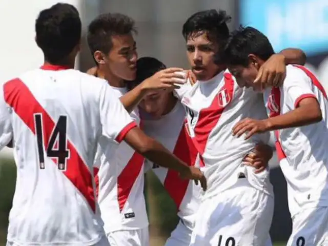 Perú cayó 3-0 ante Brasil en el Sudamericano Sub 17