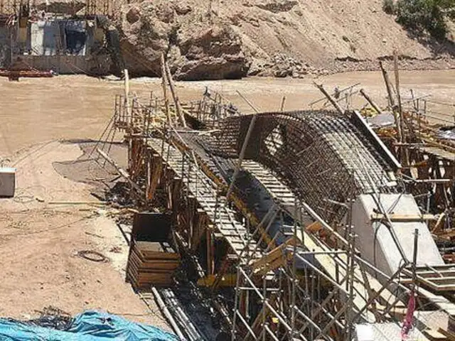 Chachapoyas: puente en construcción cae y deja cuatro obreros muertos