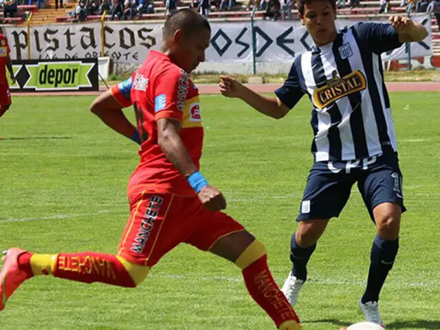 Alianza Lima y Sport Huancayo empataron 2-2 en Torneo de Verano
