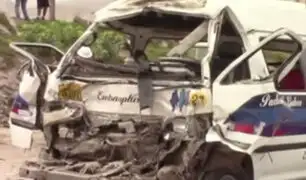 VMT: accidente vehicular deja 15 personas heridas
