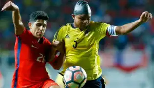 Chile ganó 1-0 a Colombia en el hexagonal final del Sudamericano