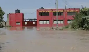 Cañete: distrito de Mala continúa inundado tras desborde de río