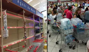 Lima: se registra desabastecimiento de agua embotellada en supermercados