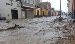 Trujillo: tres mil damnificados por lluvias y desbordes