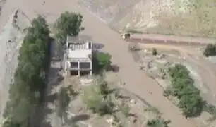 Lurín: sobrevuelo muestra devastación por inundaciones