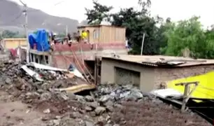 Santa Rosa de Quives: vecinos reclaman ayuda tras daños por huaicos