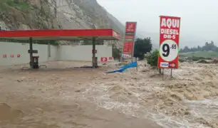Huarochirí: viviendas quedaron inundadas en la zona de Cupiche