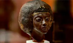 Hallan estatua de la abuela de Tutankamón