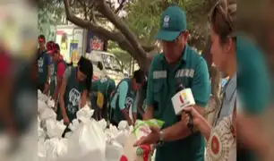 “Juntos por el Perú”: se realizó importante entrega de ayuda en Ñaña