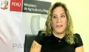 Minagri dispondrá acciones legales contra ex viceministra Eufrosina Santa María
