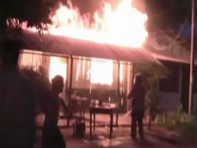 Pucallpa: niño muere al incendiarse su vivienda