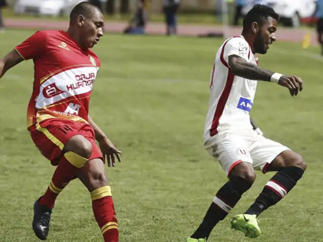 Universitario perdió 2-1 ante Sport Huancayo por Torneo de Verano