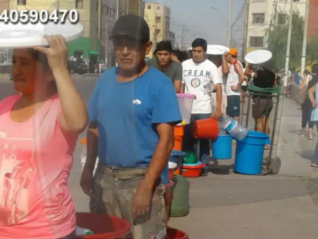 WhatsApp: Colas en todo Lima para conseguir agua [FOTOS]