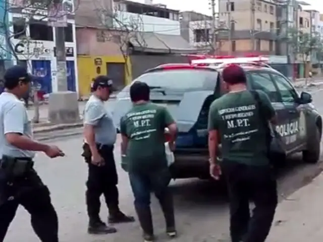 Trabajadores municipales intentaron robar donaciones en Trujillo