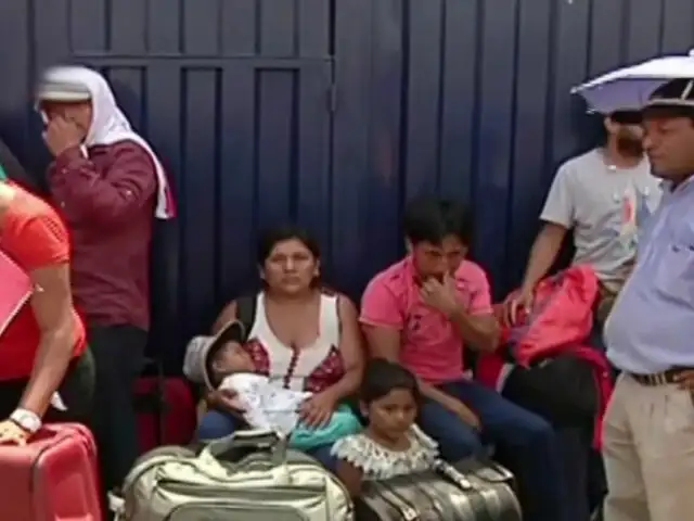 Callao: cientos aún no consiguen un cupo para viajar en vuelos de apoyo