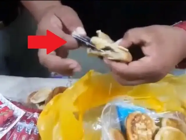 Mujer trató de ingresar al penal El Milagro con chips y celular camuflados en panes