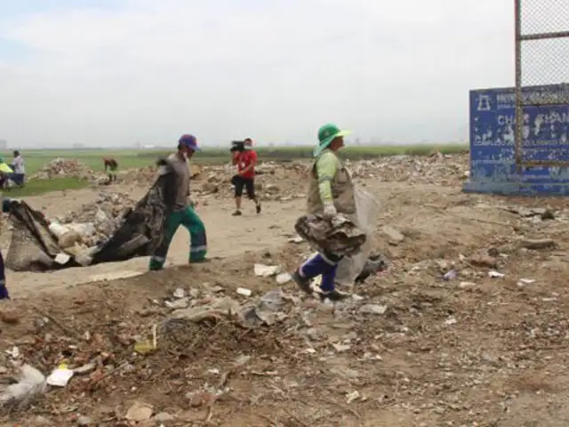 Recogen 18 toneladas de basura del Complejo Arqueológico Chan Chan