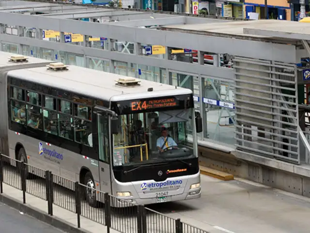 Día del Trabajo: Metropolitano anuncia horario especial para este lunes